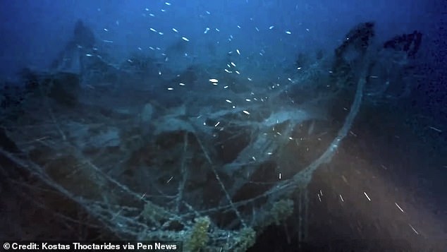 Now, more than a century later, the wreck of the SS Arcadian has been found, discovered by a Greek team at a depth of 163 metres, southeast of the Cycladic island of Sifnos