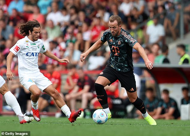 Harry Kane scored just three minutes into the match to give Bayern a 3-0 win