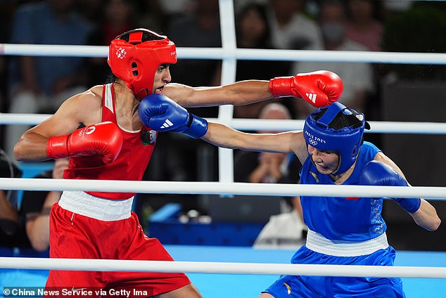 The biological woman became embroiled in a heated dispute this summer after she was allowed to fight against women at the Olympic Games