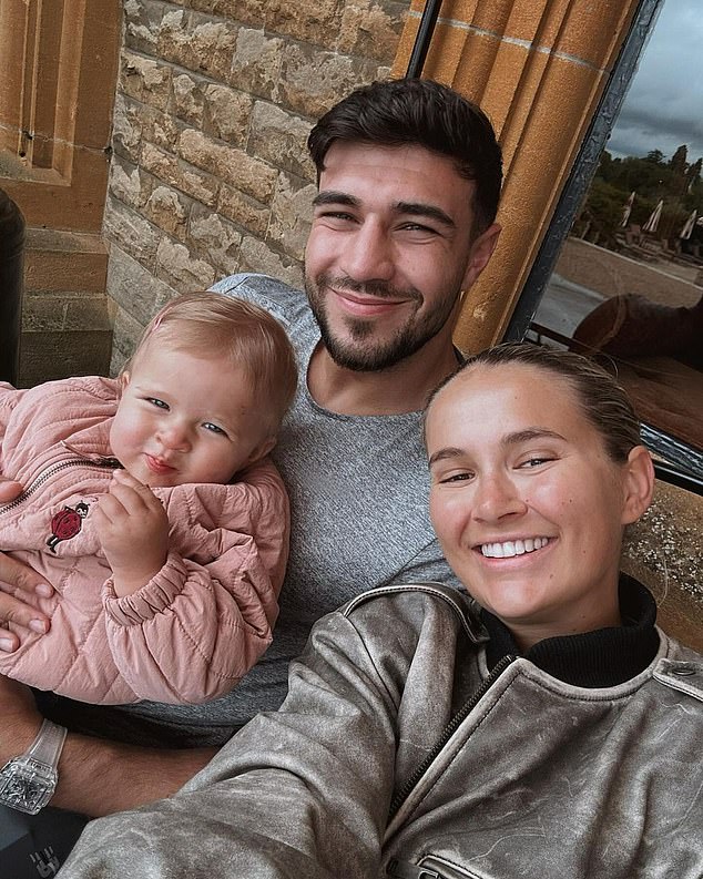 Molly and Tommy share their 20-month-old daughter Bambi