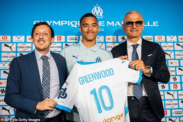 De Zerbi said he would always defend Greenwood as if he were his son as long as the attacker is one of his players at Marseille