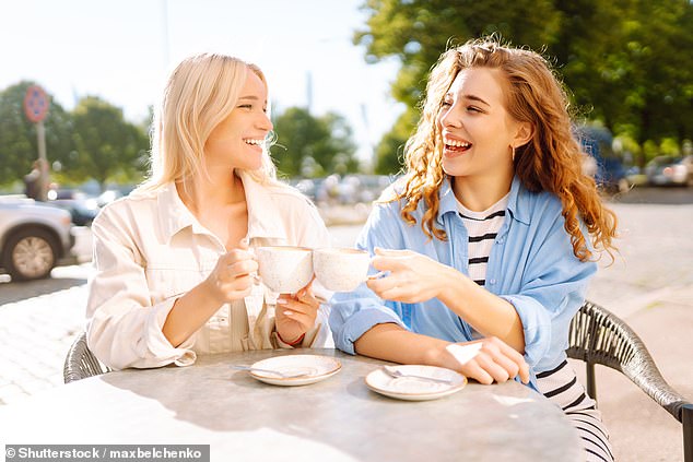 Experts have found that venting frustrations to one friend about another friend can be an effective competitive tool to win their affection (stock image)