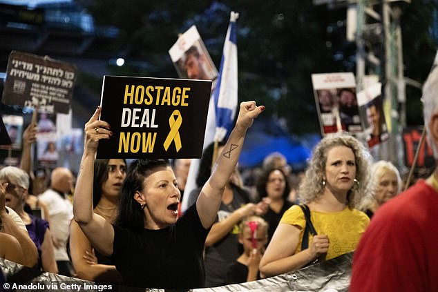 Protests have been going on in Tel Aviv for months, calling for an end to the war