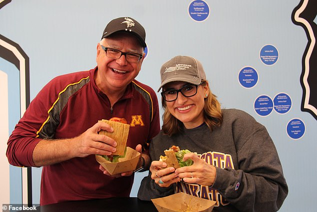 “Black pepper is the best spicy flavor in Minnesota, you know?” Walz told Harris