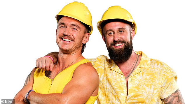 The 34-year-old plumber from Melbourne made a splash after competing in the successful renovation competition alongside his best friend Haydn Wise in the yellow team