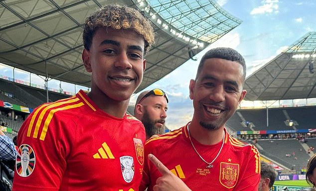 Nasraoui has been his son's biggest supporter for years and was present when the 17-year-old Yamal secured the European championship title with Spain