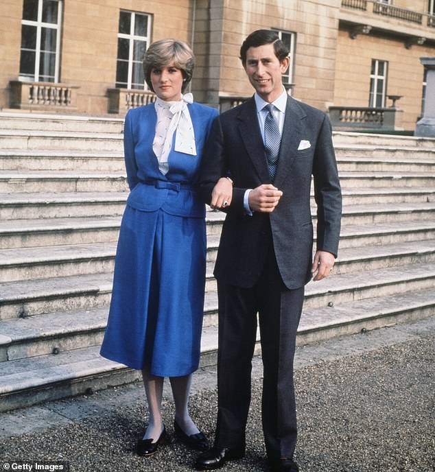 The former couple have been called a 'modern day Charles and Diana' (pictured in 1981), but GMB fans called the comparison 'absurd'