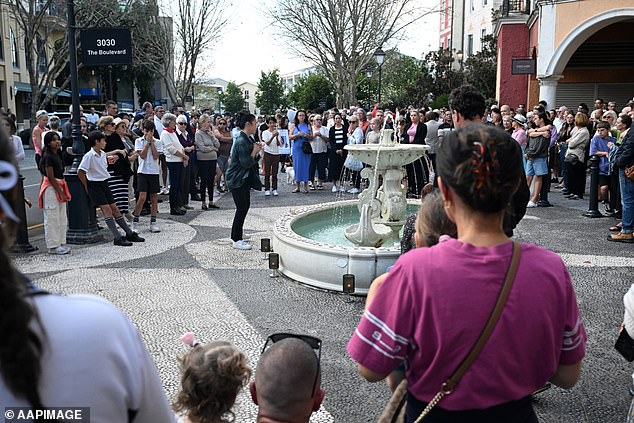 Hundreds of community members gathered Friday afternoon to pay tribute to the 10-year-old at a memorial service