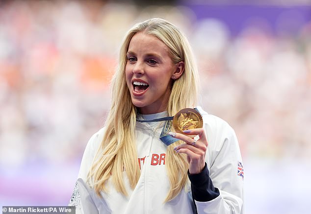 The Wigan runner won the women's 800m final to claim her first Olympic gold of her career, breaking the British record set 20 years ago by Dame Kelly Holmes.