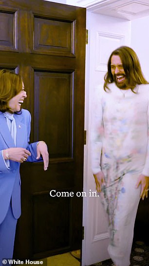 Kamala Harris Welcomes Queer Eye Cast to White House