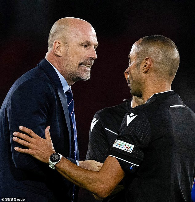 Clement furious with referee for red card for Jefte, but Rangers were not good enough that night