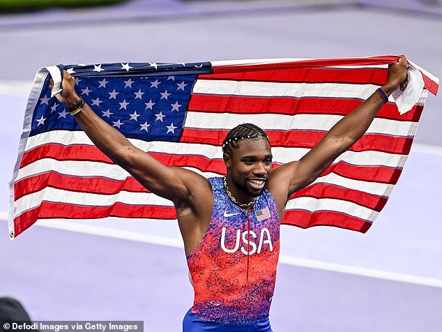 Noah Lyles is the fastest man in the world after his gold medal in the 100m sprint in Paris