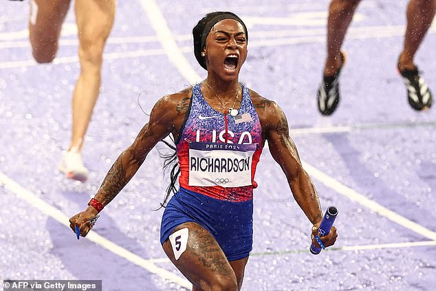 Sha'Carri Richardson runs for gold after missing Tokyo Olympics due to doping test