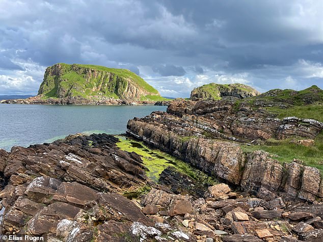 One exposed rock outcrop of the Port Askaig Formation can be found in the Scottish Isles and is called the Garvellachs (pictured)