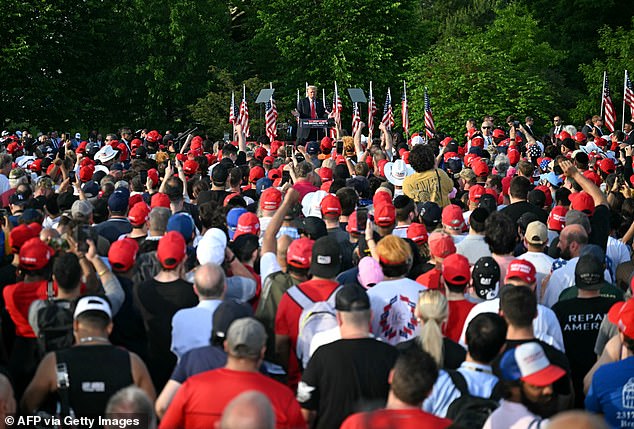 During the event, former President Trump drew an estimated 25,000 people to his rally in the Bronx on Thursday afternoon, with many of those in attendance being Black and Hispanic voters.