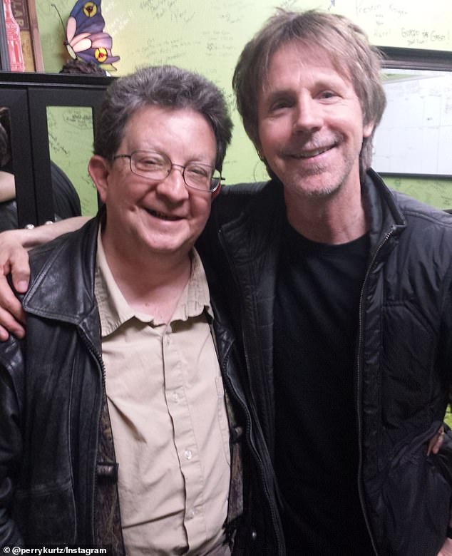 Kurtz - pictured with Dana Carvey - was on his way between performances when he was killed, his daughter Zelda Valesquez confirmed in a heartbreaking post on social media