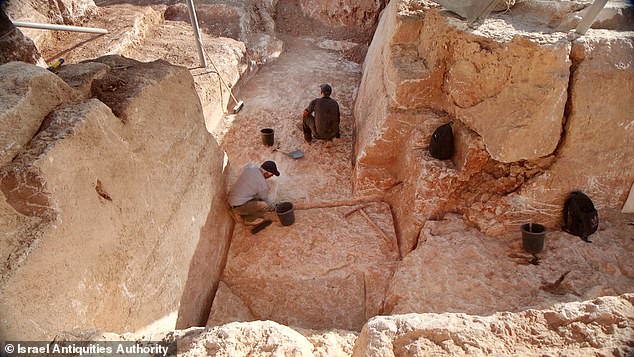 Most of the stones found in the quarry were about eight feet long and four feet wide