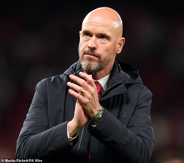 Erik ten Hag's team seemed to be heading for a draw after a number of major mistakes in the match