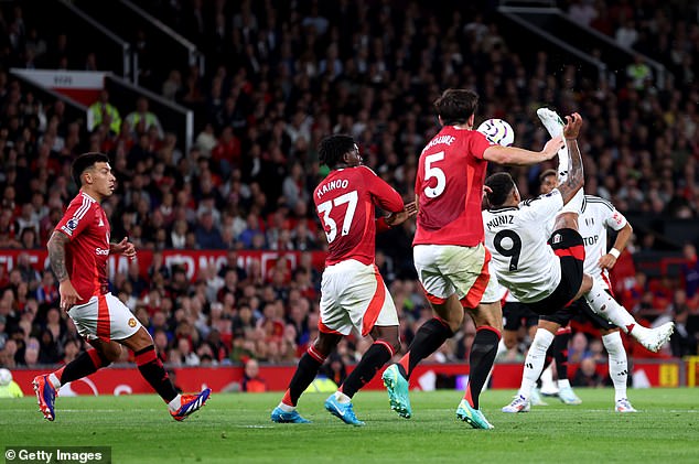 Fulham threatened in the second half and an acrobatic effort from Rodrigo Muniz was deflected