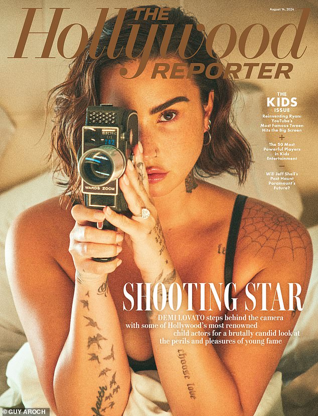 They told the story in Demi's new cover interview for The Hollywood Reporter, which she gave to promote her upcoming documentary Child Star