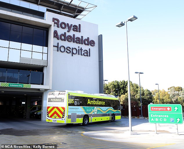 The family of eight are struggling to cover costs after Mr Miller spent weeks in the Royal Adelaide Hospital and is not expected to return to work for another three months.