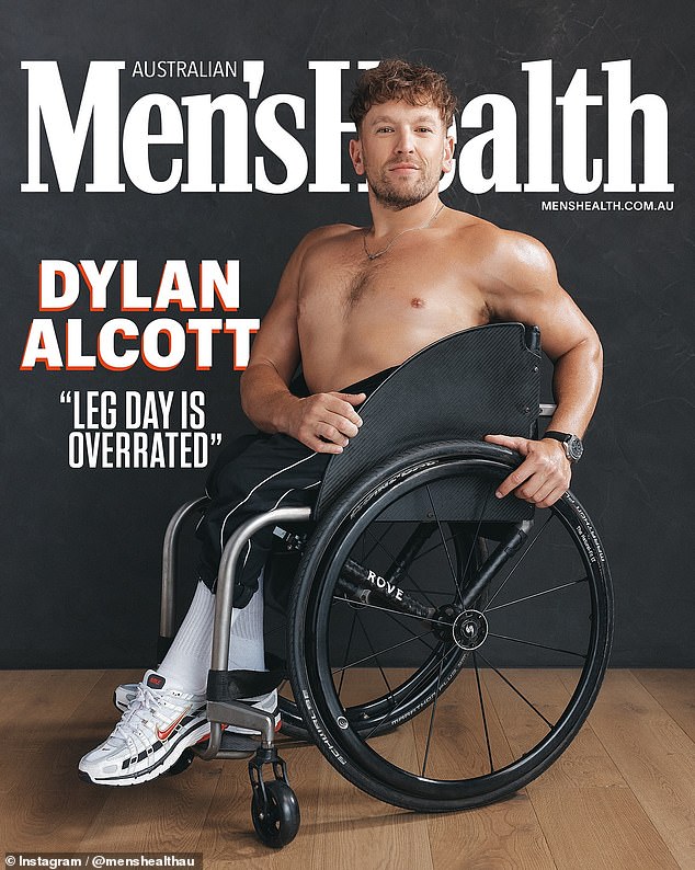 The Australian wheelchair sports champion, 33, is on the cover of the upcoming Men's Health Australia magazine and told the publication he was bullied as a child because of his disability and found his outlet in sport.