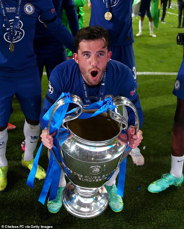 Chilwell won the Champions League in his first season in 2021 but now looks set to head out the door