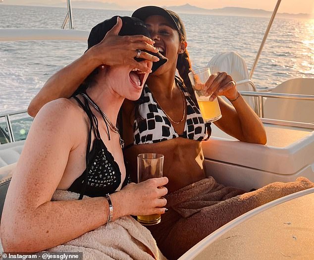 On Wednesday, Jess looked more in love than ever with her girlfriend Alex Scott, 39, as she shared Instagram photos from their romantic holiday in Ibiza