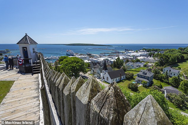 Josh opted for a full horse and carriage tour and also completed the full eight mile bike ride around the island