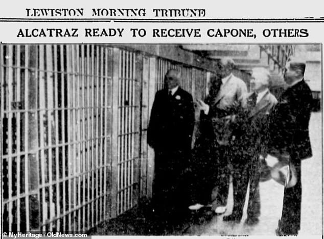 An August 20, 1934, article in the Lewiston Morning Tribune reported on how Alcatraz was preparing for the arrival of Capone and the other inmates.