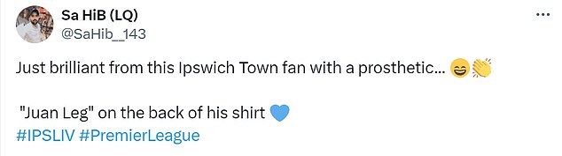 1723903667 996 Best thing Ive seen today Fans hail Ipswich supporter with