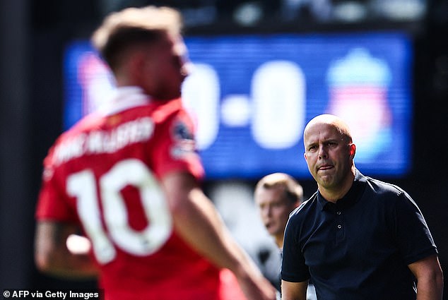 Arne Slot joined Liverpool this summer from Eredivisie club Feyenoord to replace Jurgen Klopp