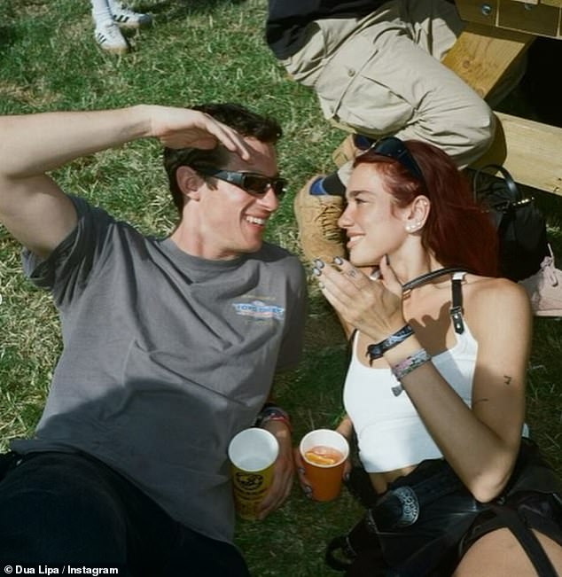 It comes after Dua and Callum went official on Instagram last month when the star shared snaps from their wild weekend at Glastonbury Festival