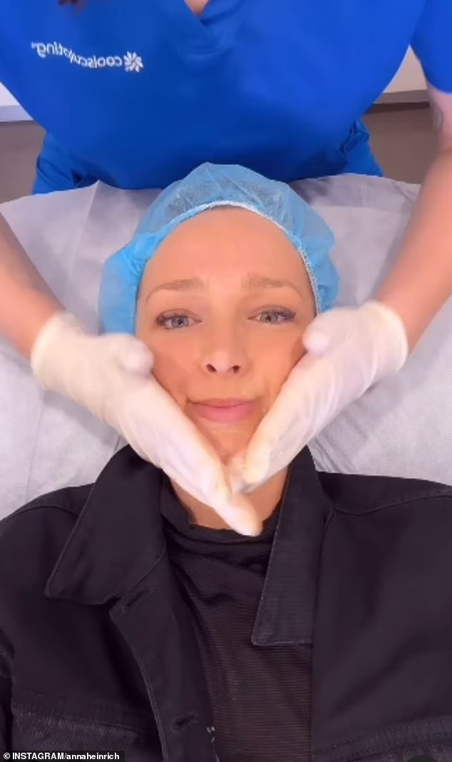 Anna refreshed herself with a restorative juice cocktail and treated her skin to a laser BBL treatment for the first time