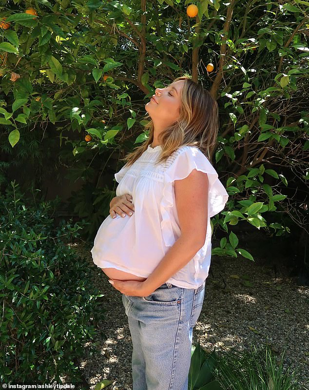 Her latest update comes a week after she opened up about her third trimester of pregnancy