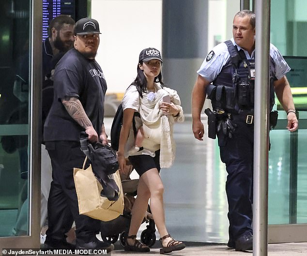 The 29-year-old rapper and his fiancée Jamie welcomed their daughter — who they haven't publicly named, but whose initials DDP are tattooed on his forehead — two years ago and Post says her birth was a turning point for him; his fiancée Jamie was spotted arriving in Sydney with their baby daughter in January 2023