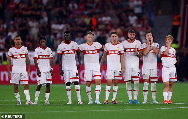 Stuttgart played well, but eventually lost in a penalty shootout after a dramatic 2-2 draw