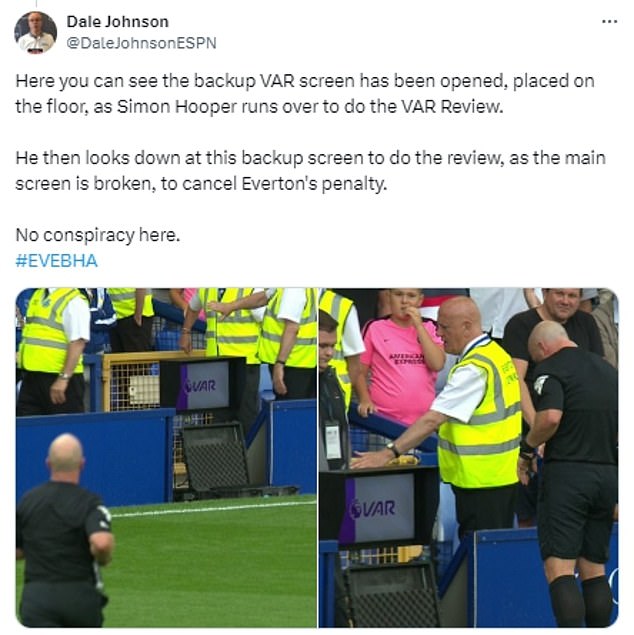 1723969869 762 Everton fans rage as footage shows NOTHING on main VAR