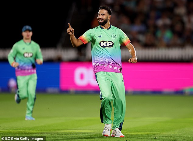 Mahmood, sidelined by the Invincibles earlier in the competition, took the big wickets of Leus du Plooy, Kieron Pollard and Laurie Evans in seven balls at a cost of just one run