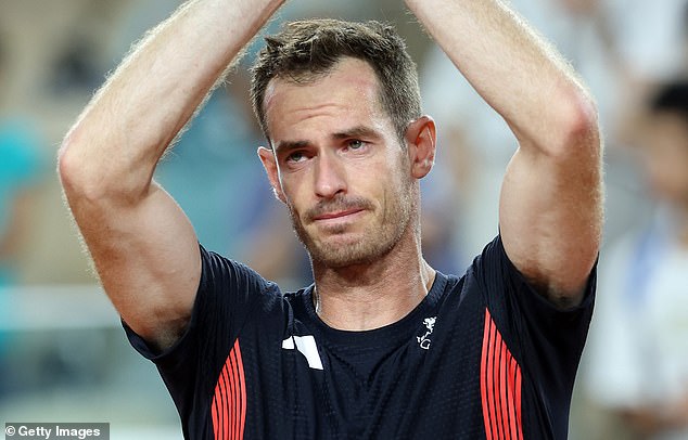 Murray hosted the party two weeks after his Olympic elimination to Team USA and his final match