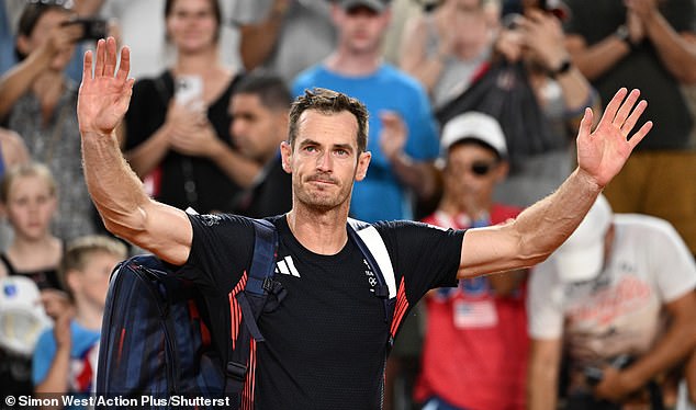 Murray previously confirmed in an interview with Sky Sports that he is 'ultimately happy' with his decision to hang up his racket