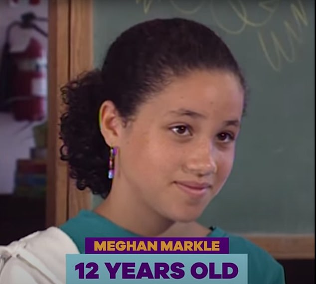 Meghan appeared in a 1993 interview with Nick News and said she was 