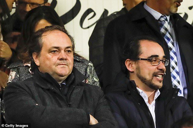 The LaLiga club's president, Jokin Aperribay (left), revealed 'unfortunate interest' in their man