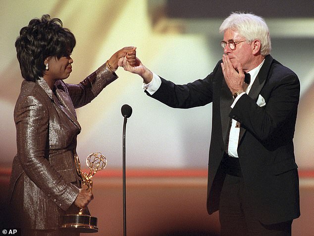 Oprah Winfrey - who is worth more than $3 billion since following in Donahue's footsteps - said in 2002: 