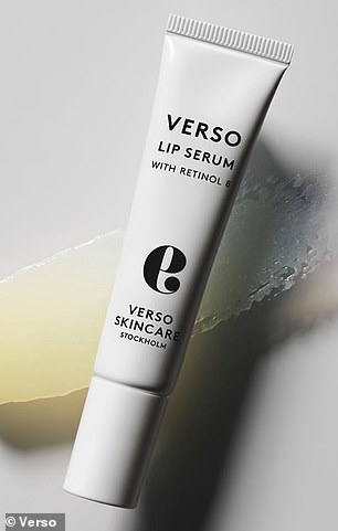 VERSO Lip Serum is another retinol lip treatment for $68. It's a combination of lip gloss, lip balm, and lip plumper