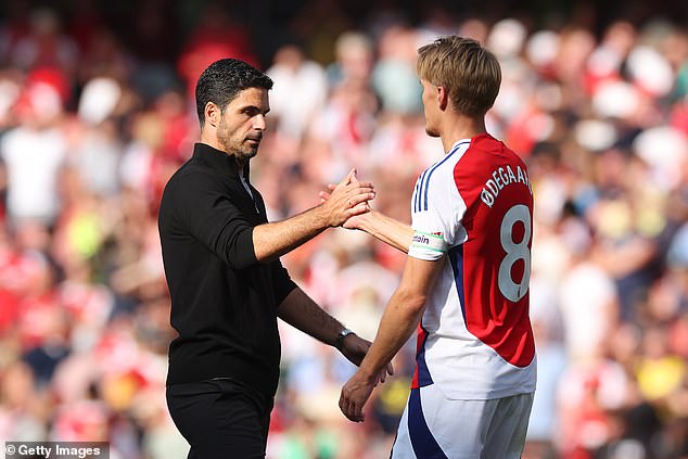 Neville claimed this could be Arsenal's year to finally break City's run of dominance