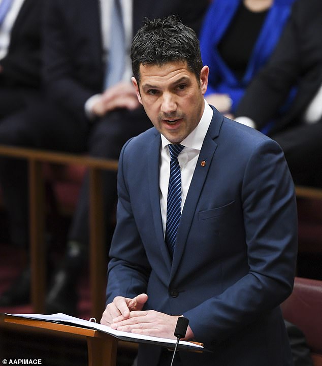 The couple's French trip left South Australian Senator Alex Antic (pictured) furious about the use of taxpayers' money at a time when Australians are facing a cost of living crisis