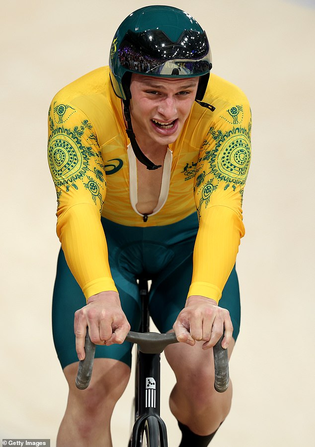 Richardson won three medals for Australia at the Paris Games, with silver in the sprint and keirin and bronze in the team sprint