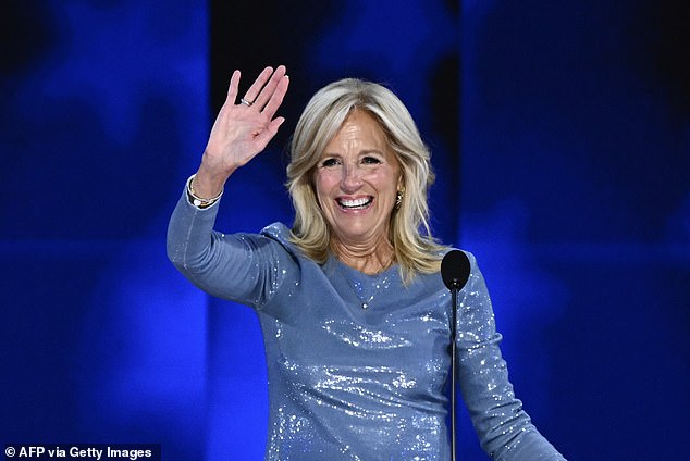 “With faith and conviction, Joe knows that the strength of our nation does not come from intimidation or cruelty,” Jill Biden said of her husband