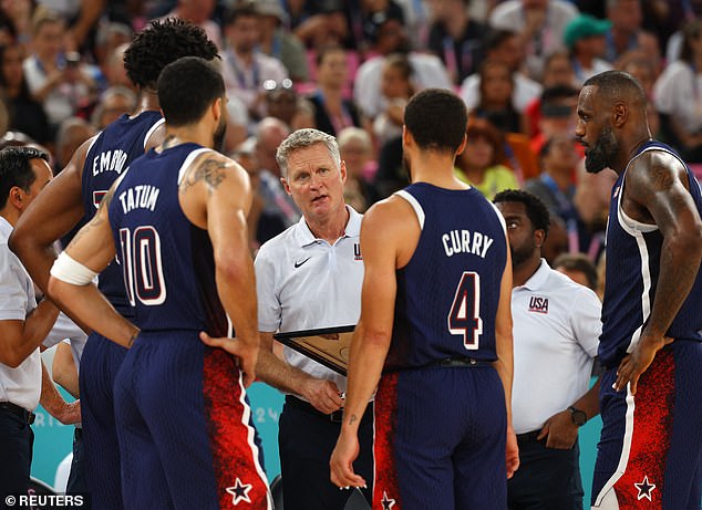 Kerr led Team USA to a gold medal at the Paris Olympics earlier this month